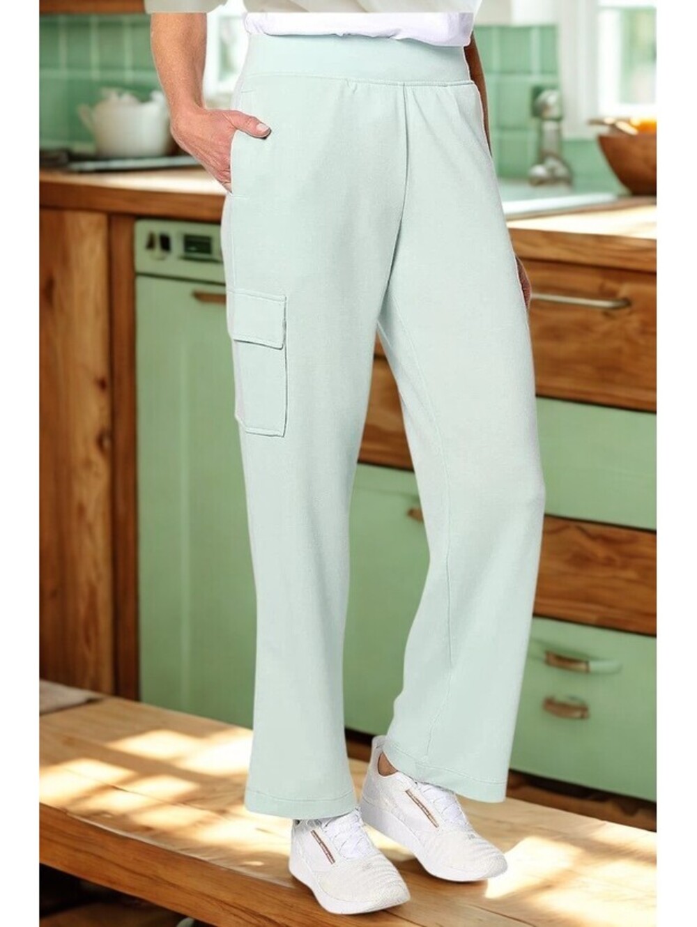 Cuddl Duds Lightweight Comfort Cargo Lounge Pant Size XL